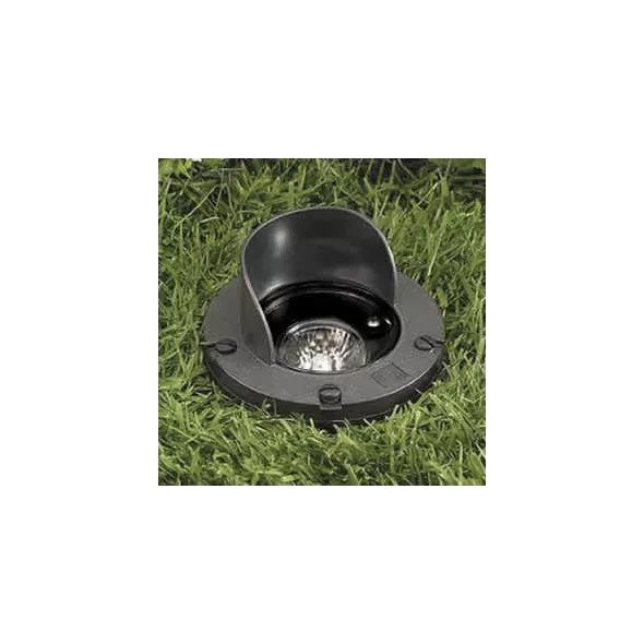 20 W Ceramic MR-16 LED Black Ryton R-4 Composite Landscape Series 5271 Model In-Ground Well Light | VISGW5271BNL