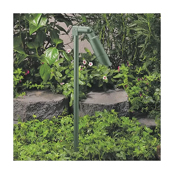 Weathered Bronze Spun Solid Copper/Brass Landscape Series Low Voltage Path Light | VISML4011WBNL