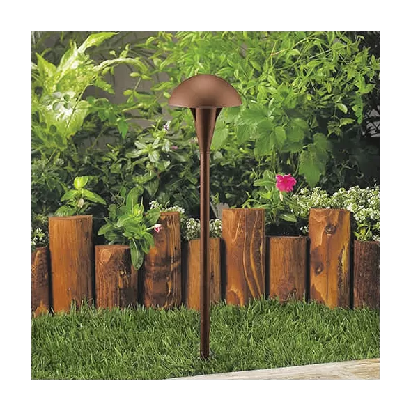 2.5 W Ceramic T3 LED Rust Die-Cast Copper-Free Aluminum Landscape Series Low Voltage Path Light | VISPR4206R2WT3