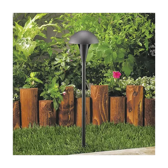 4.5" x 18-3/8" 5 W Ceramic LED Black Die-Cast Copper-Free Aluminum Landscape Series Low Voltage Path Light | VISPR4206BWLB5ND
