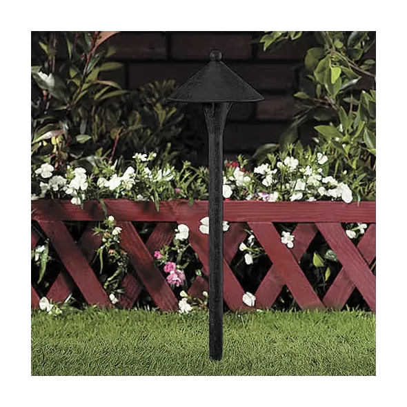 6" x 20-3/4" 5 W Ceramic LED Black Die-Cast Copper-Free Aluminum Landscape Series Low Voltage Path Light | VISPR6501BWLB5ND