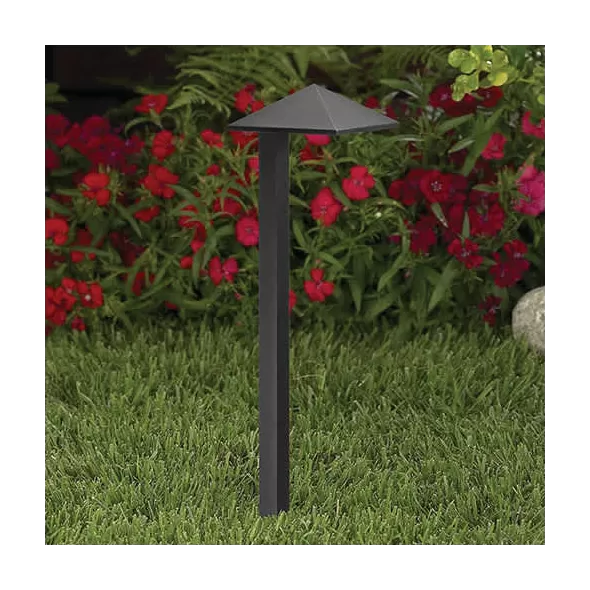 2.5 W Ceramic T3 LED Black Die-Cast Copper-Free Aluminum Landscape Series 6540 Model Low Voltage Path Light | VISPR6540B2WT3