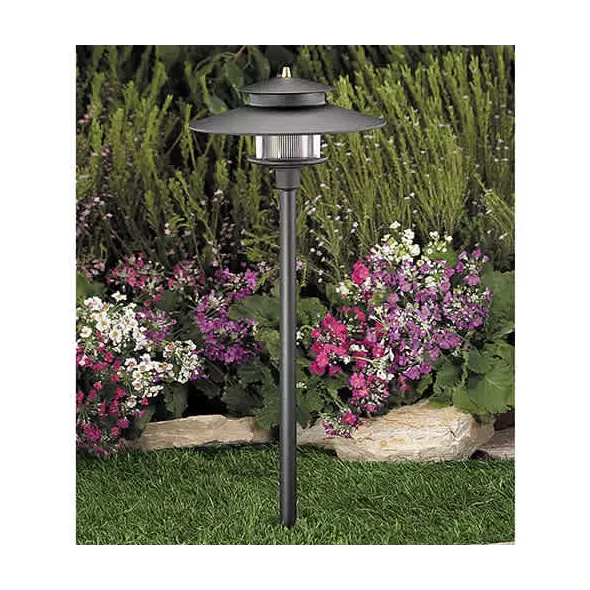 2.5 W Ceramic T3 LED Black Die-Cast Copper-Free Aluminum Landscape Series 9207 Low Voltage Path Light | VISPR9207B2WT3