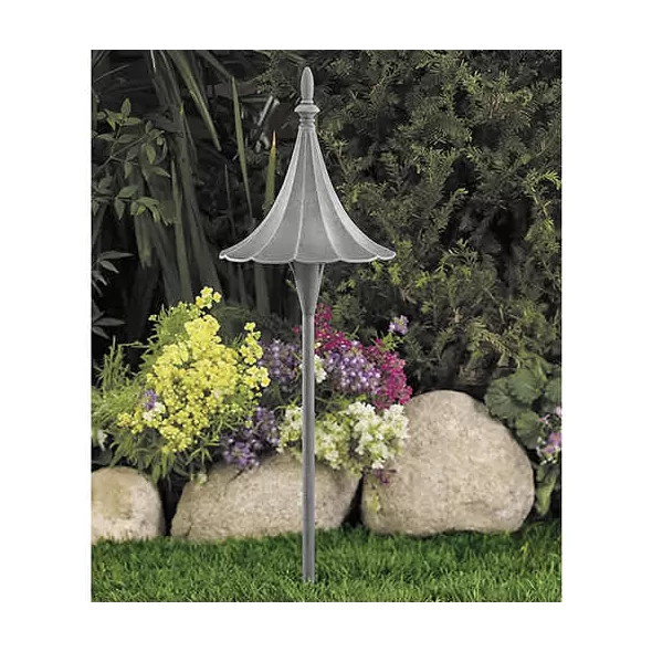 2.5 W Ceramic T3 LED Pewter Die-Cast Copper-Free Aluminum Landscape Series Low Voltage Path Light | VISPR9215P25WT3