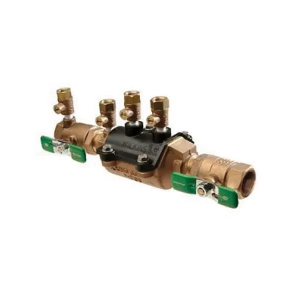 3/4" MNPT Lead-Free Cast Bronze 175 psi 350 Series Double Check Backflow Preventer | WLK350XL007