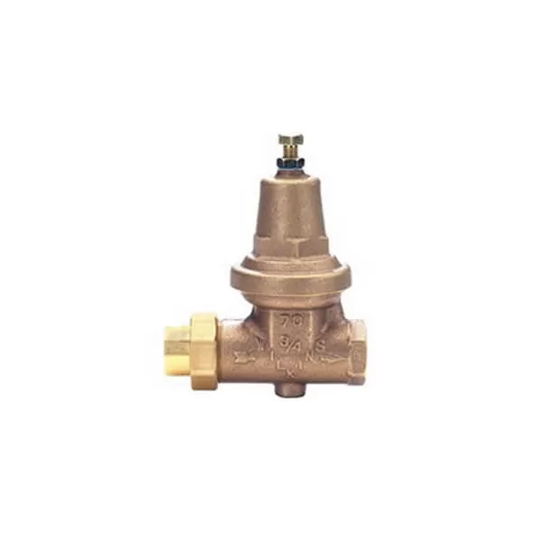 1" FNPT Union x FNPT Bronze 300 psi 70XL Series Water Pressure Reducing Valve | WLK70XL010