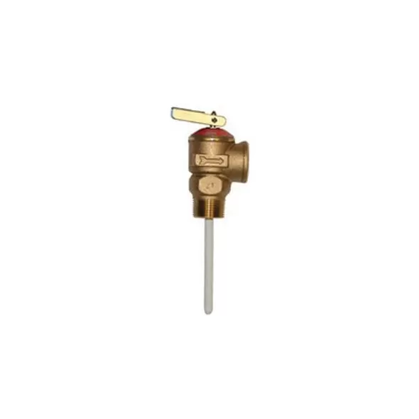 3/4" MPT x FPT Bronze 150 psi TP1100A Series Temperature and Pressure Relief Valve | WLKTP1100AE3C150