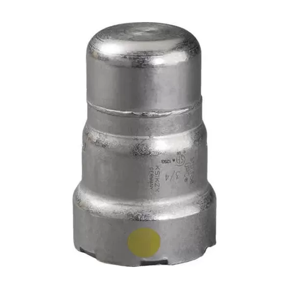 3/4" Press Carbon Steel 6656 Series Cap | VGA25736