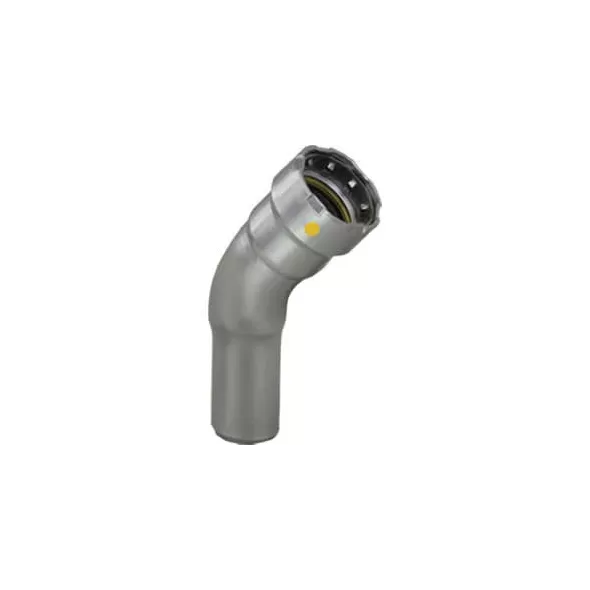 3/4" IPS Press x FTG Carbon Steel 6626.1 Series 45 Degrees Elbow | VGA26106