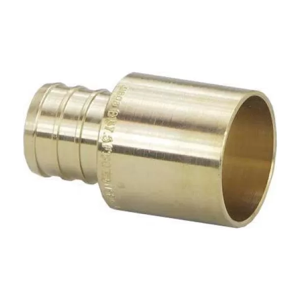 1" Crimp x FPT Lead-Free Brass V5045ZL Series Adapter | VGA40655