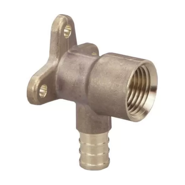 3/4" Crimp x FPT Brass 90 Degrees V5027ZL Series Elbow | VGA46244