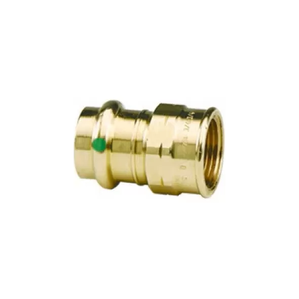 3/4" x 1/2" Press x FPT Lead-Free Bronze 2912ZL Series Adapter | VGA79310