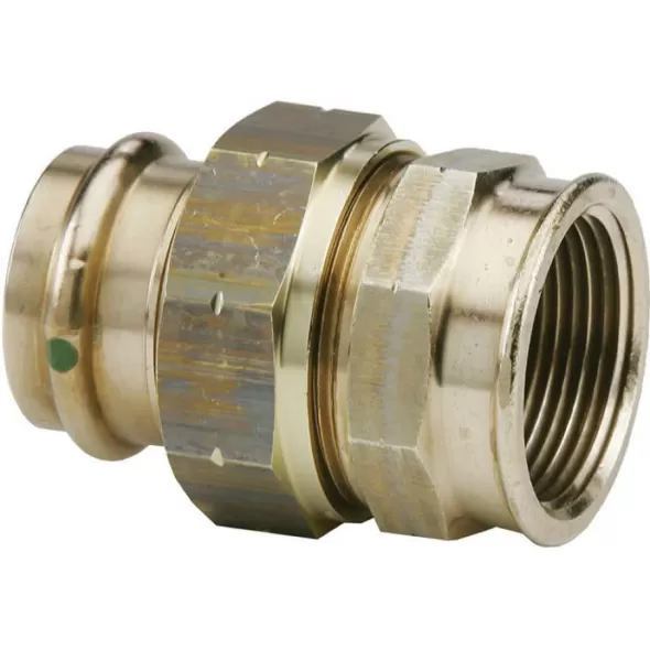 1" Press x FPT Lead-Free Bronze 2962ZL Series Union | VGA79710