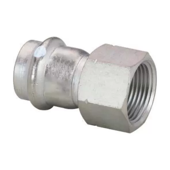 1/2" Press x FPT 304 Stainless Steel 6012 Series Adapter | VGA85082