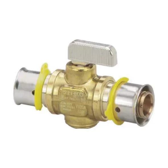 1/2" Press Lead-Free Brass 160 psi 2842.2ZL Series Ball Valve | VGA94521