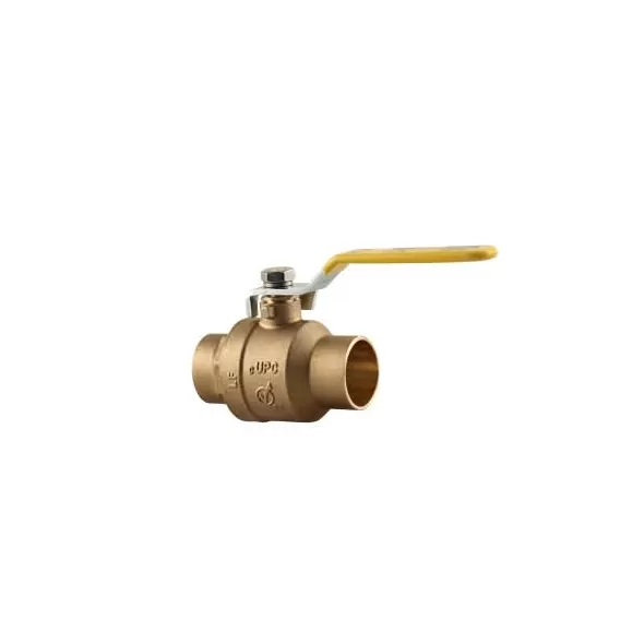 2" Copper Chrome-Plated Lead-Free Forged Brass 0825CNL Series Ball Valve | VLZBV020CLF