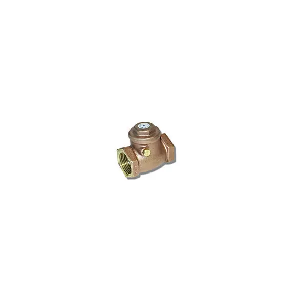 1" Female Threaded Brass 200 psi 521LF Series Swing Check Valve | VLZCV010F