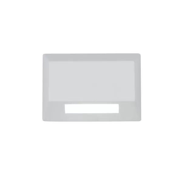 2.8 W 3000K LED Black Aluminum Alloy 3031 Series Rectangle Deck and Patio Light | WAC303130BK