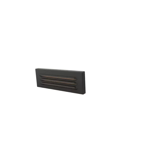 8 W 2700K Integrated LED Black Aluminum Alloy 4901 Series Step Light | WAC490127BK