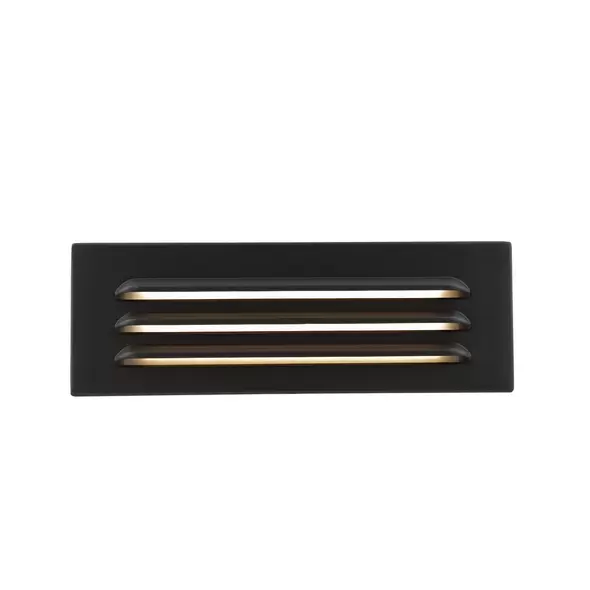 8 W 2700K Integrated LED Black Aluminum Alloy 4901 Series Step Light | WAC490127BK