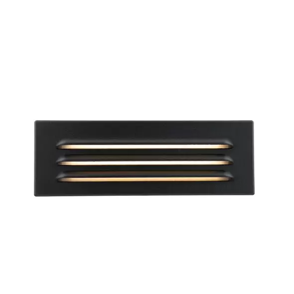 8 W 2700K Integrated LED Black Aluminum Alloy 4901 Series Step Light | WAC490127BK
