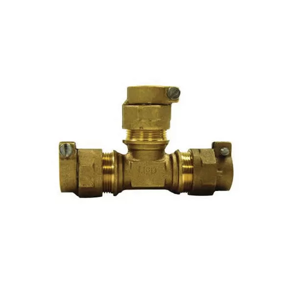 1" CTS Compression Lead-Free Brass 74760-22 Series Tee | MCD5141142