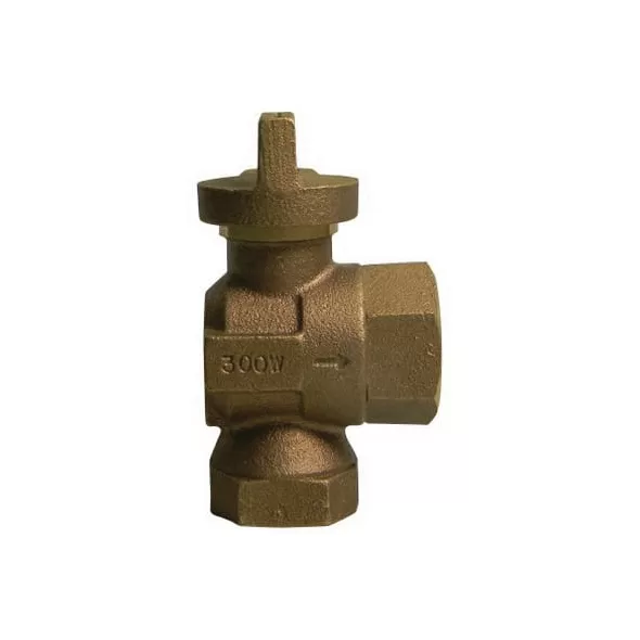 3/4" FNPT Lead-Free Brass 74644BF Series Reduced Port Angle Ball Valve Curb Stop | MCD5149064