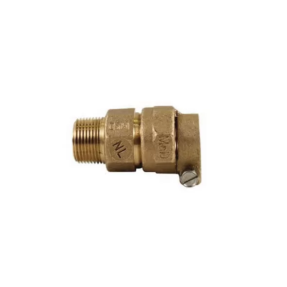 3/4" PEP Compression x MNPT Lead-Free Brass 74753-33 Series Straight Coupling Adapter | MCD7475333007