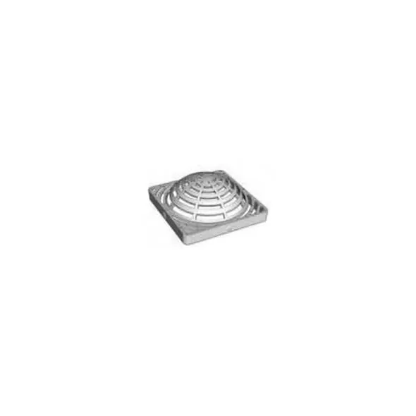 9" Square Polyethylene Green Atrium Grate | DRT0903SDG