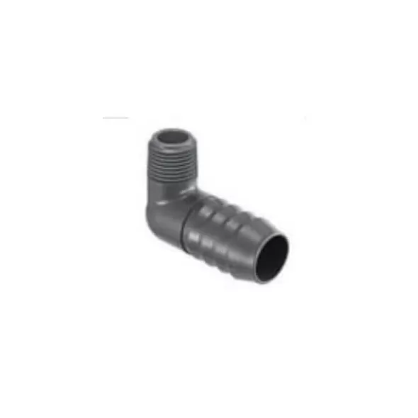 1" x 1/2" 90 Elbow PVC Insert x MPT | 1413-130