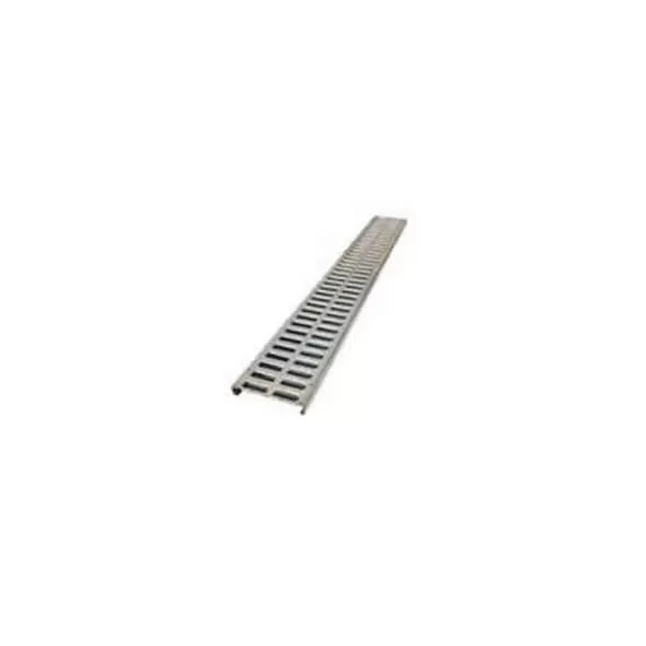 24" Rectangular Steel Gray Channel Grate | NDS254
