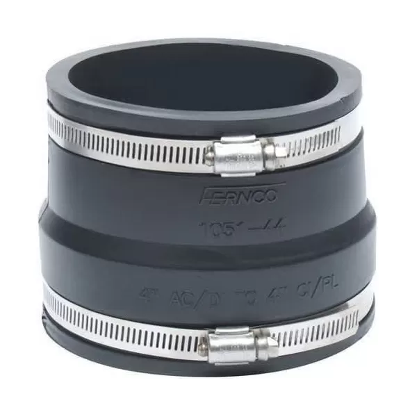 PVC Flexible Coupling 4 in. AC/Ductile Iron x Cast Iron/Plastic 1051 Series | 105144
