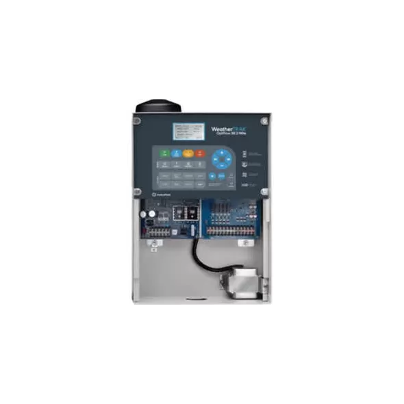 96 Stations Wired 12.5" x 5.5" x 17" 18 ga Cold-Rolled Steel OptiFlow XR H2O Series 2-Wire Commercial Controller | WTOXRCH2O96CWM