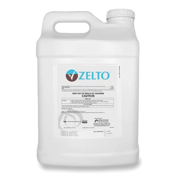 2.5 Gallon Liquid Pale Yellow to Pink to Brown Biological Nematicide/Insecticide | ZELTO025G