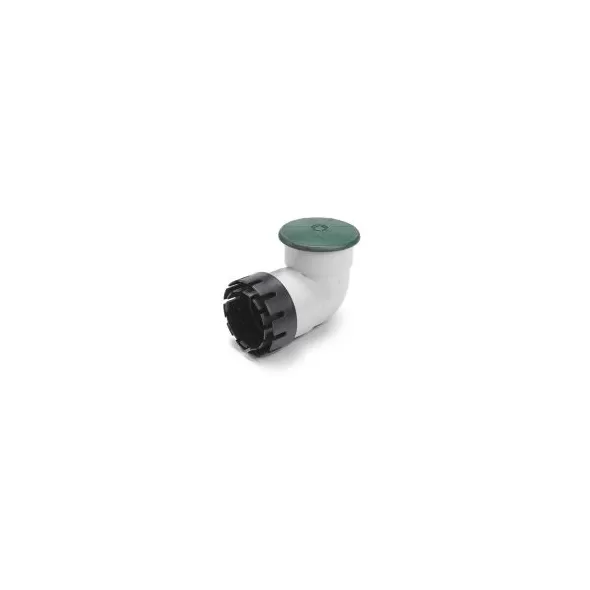 4" Hub Plastic Green Drainage Pop-Up Valve | RBDDPUV4EHUB