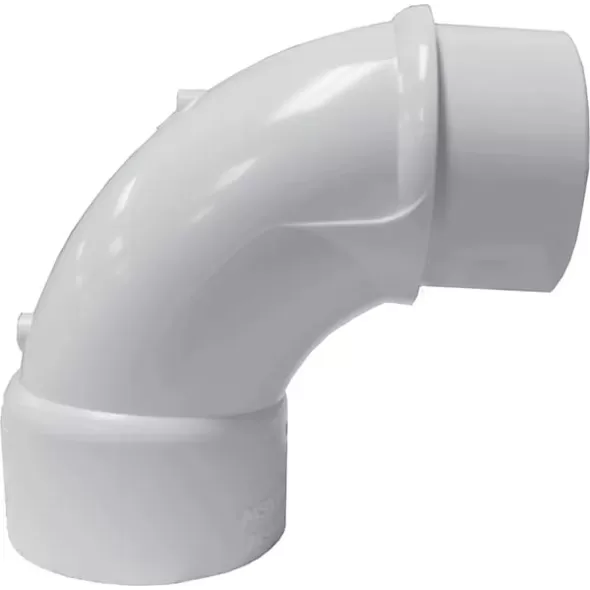 1-1/2" 90 Street Elbow PVC Sch. 40 Slip x Spigot | 409-015S