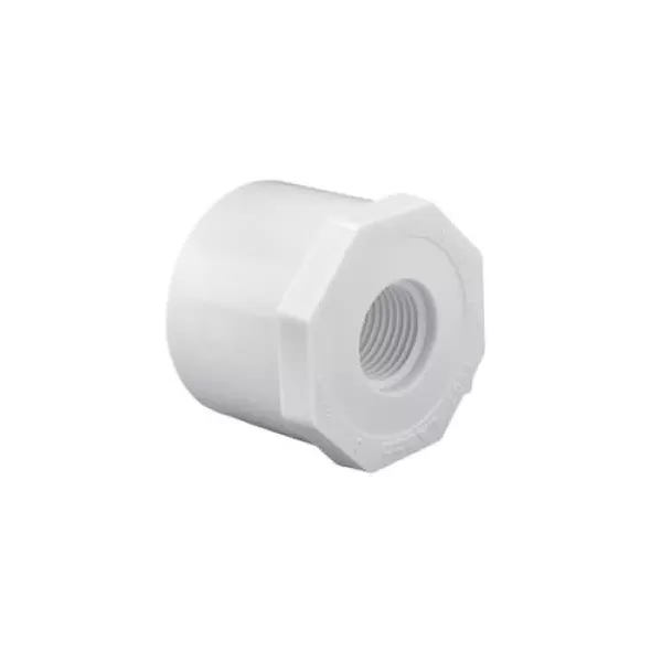 Sch. 40 PVC Reducing Bushing 6" x 2" Spigot x FPT | 438-528