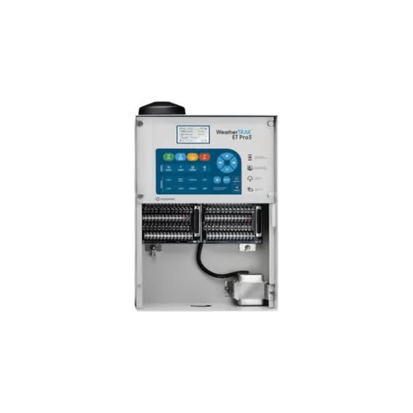 120/220 VAC Input 24 VAC Output 18 Stations Wired 12.5" x 5.5" x 17" 18 ga Cold-Rolled Steel Conventional Commercial Controller | WTPRO3C18CWM