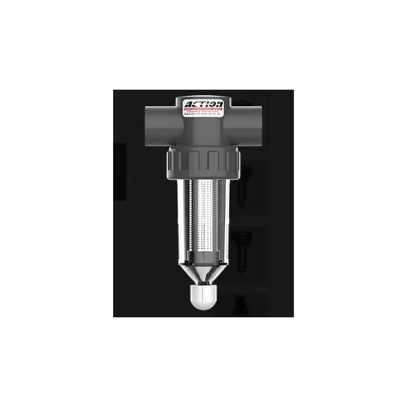 Action Machining Action Filter, AFI Series In-Line Clear, 50 Mesh 1" | AFI1050