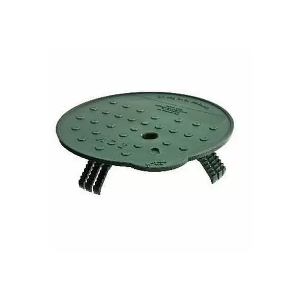 Valve Box Lid, 10" Round Green Universal