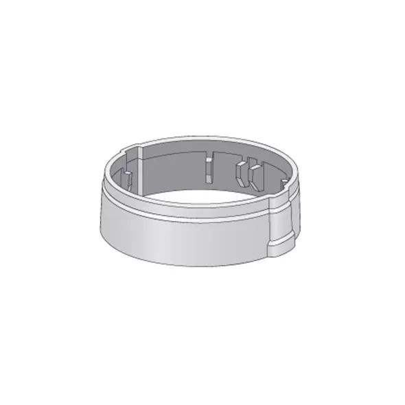 Valve Box Extension Only, 3" Round Black