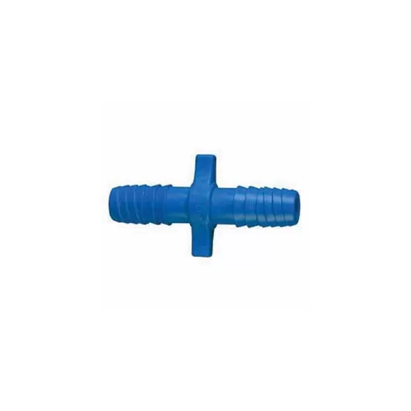 1/2" Barb x Double Helix Blue Acetal Coupling | LSC3201004