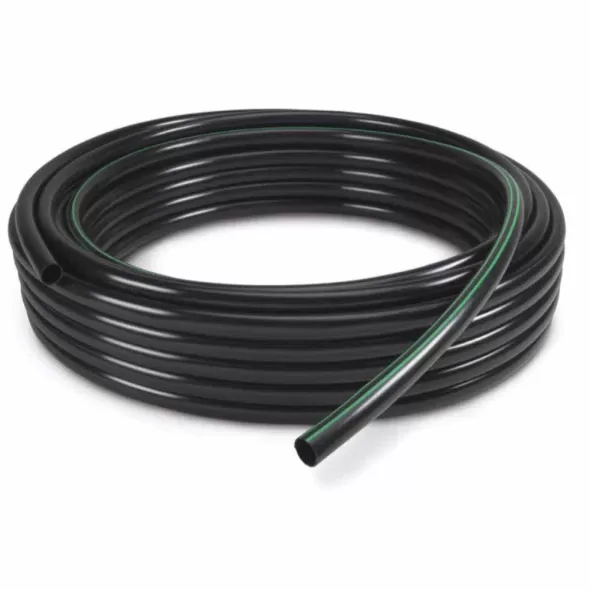 Rain Bird XBS Polyethylene Blank Tubing 3/4" x 500' Black w/ Green Stripe | X35475