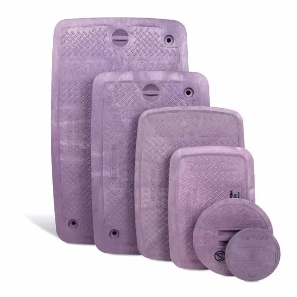Rain Bird VB 10" Round Valve Box with Purple Lid | RBBVB10RNDPL