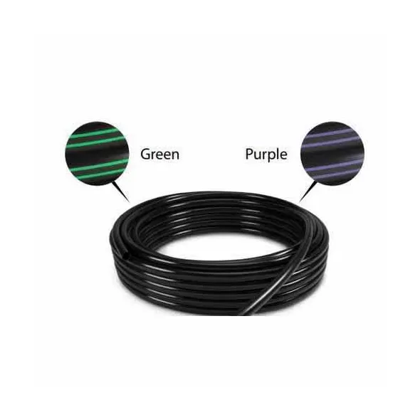 Rain Bird XBS Polyethylene Blank Tubing 3/4" x 500' Black w/ Purple Stripe | X35477