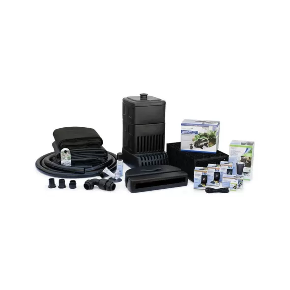 5300 gph Pondless with 26' Stream and Tsurumi Pump Large Waterfall Kit | AQS53042