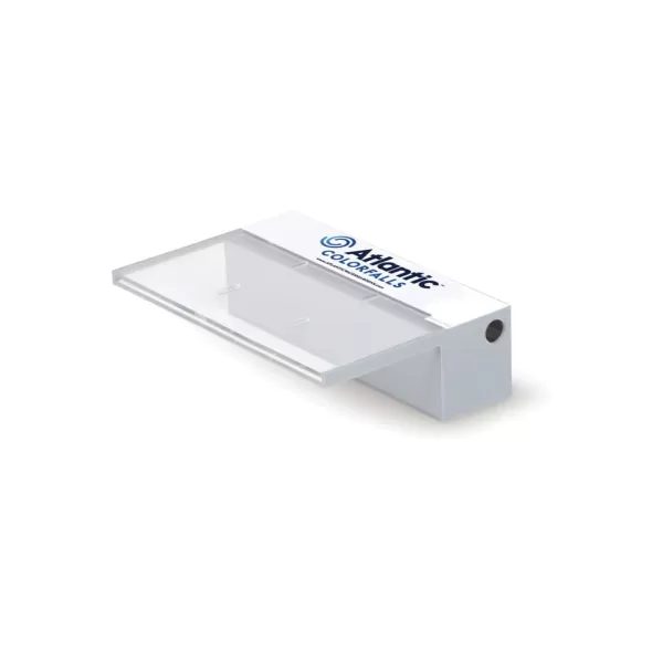 1-1/2" FIPT 12" x 8" x 3-1/2" 1000 gph Solid White Colorfall | AWGCF12SW