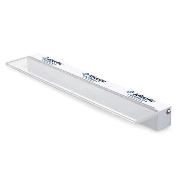 1-1/2" FIPT 36" x 8" x 3-1/2" 3000 gph Crystal White Colorfall | AWGCF36W