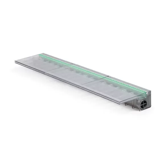 1-1/2" FIPT 36" x 8" x 3-1/2" 3600 gph Color Changing Colorfall | AWGCFCC36