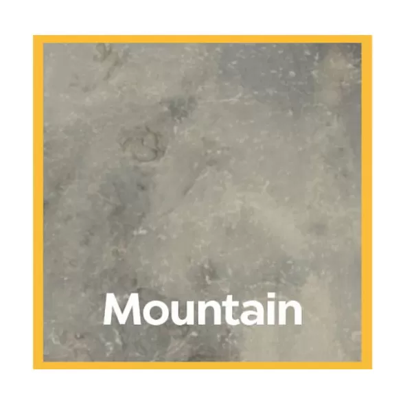 34" x 24" x 5" Mountain Fiberglass Rock Lid | AWGRL40M